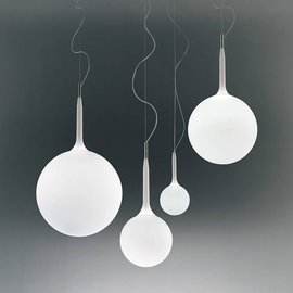 Artemide :: Lampa wisząca Castore biała śr. 25 cm