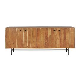 TABLE4U :: Drewniana komoda Lena 200x50x80 Akacja