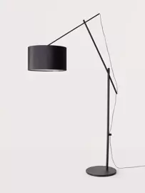 Aromas :: Lampa podłogowa Ario czarna wys. 210,6 cm