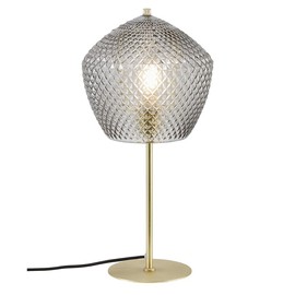 Nordlux :: Lampa stołowa Orbiform mosiężna dymna wys. 46,8 cm