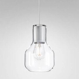 Aqform :: Lampa wisząca MODERN GLASS Barrel TP biała wys. 24 cm