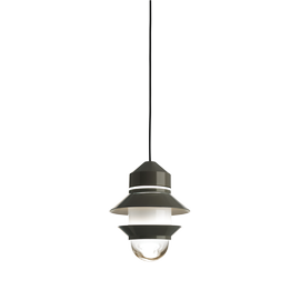 Marset :: Lampa wisząca Santorini ciemnoszara śr. 21,2 cm