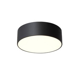 Kaspa :: Lampa sufitowa / plafon Disc LED czarny rozm. S