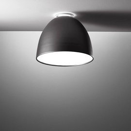 Artemide :: Lampa sufitowa / plafon Nur Mini antracytowy śr. 36 cm