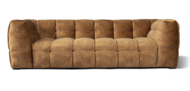 Nordic Line :: Sofa tapicerowana Michelle (dawniej Michelin) 3-osobowa brązowa 236x68x105 cm