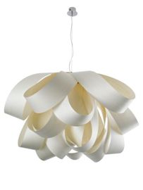 LZF :: Lampa wisząca Agatha duża biała szer. 144 cm