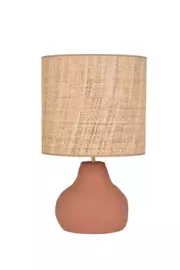 Market Set :: Lampa stołowa Portinatx beżowa wys. 58 cm