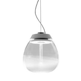 Artemide :: Lampa wisząca Empatia szklana transparentna śr. 16 cm