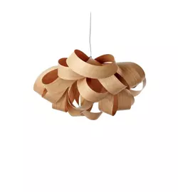 LZF :: Lampa wisząca Agatha mała jasnobrązowa cherry śr. 78 cm