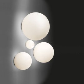 Artemide :: Lampa ścienna / kinkiet Dioscuri Parete/Soffitto biała śr. 14 cm