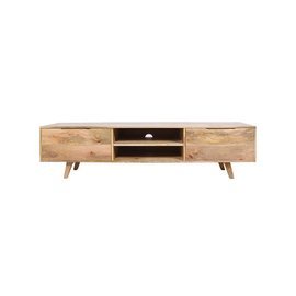 TABLE4U :: Drewniana szafka RTV Ragnar 180x40x45 - kolor naturalny