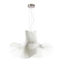 LZF :: Lampa wisząca Mini Mikado biała śr. 70 cm