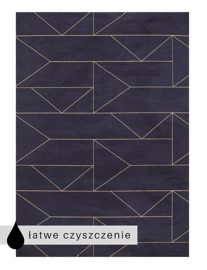 Carpet Decor :: Dywan Marlin Indigo łatwe czyszczenie