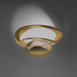 Artemide :: Lampa sufitowa / plafon Pirce mini soffitto złota śr. 69 cm