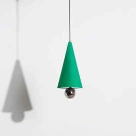 Petite Friture :: Lampa wisząca Cherry zielona rozm. S