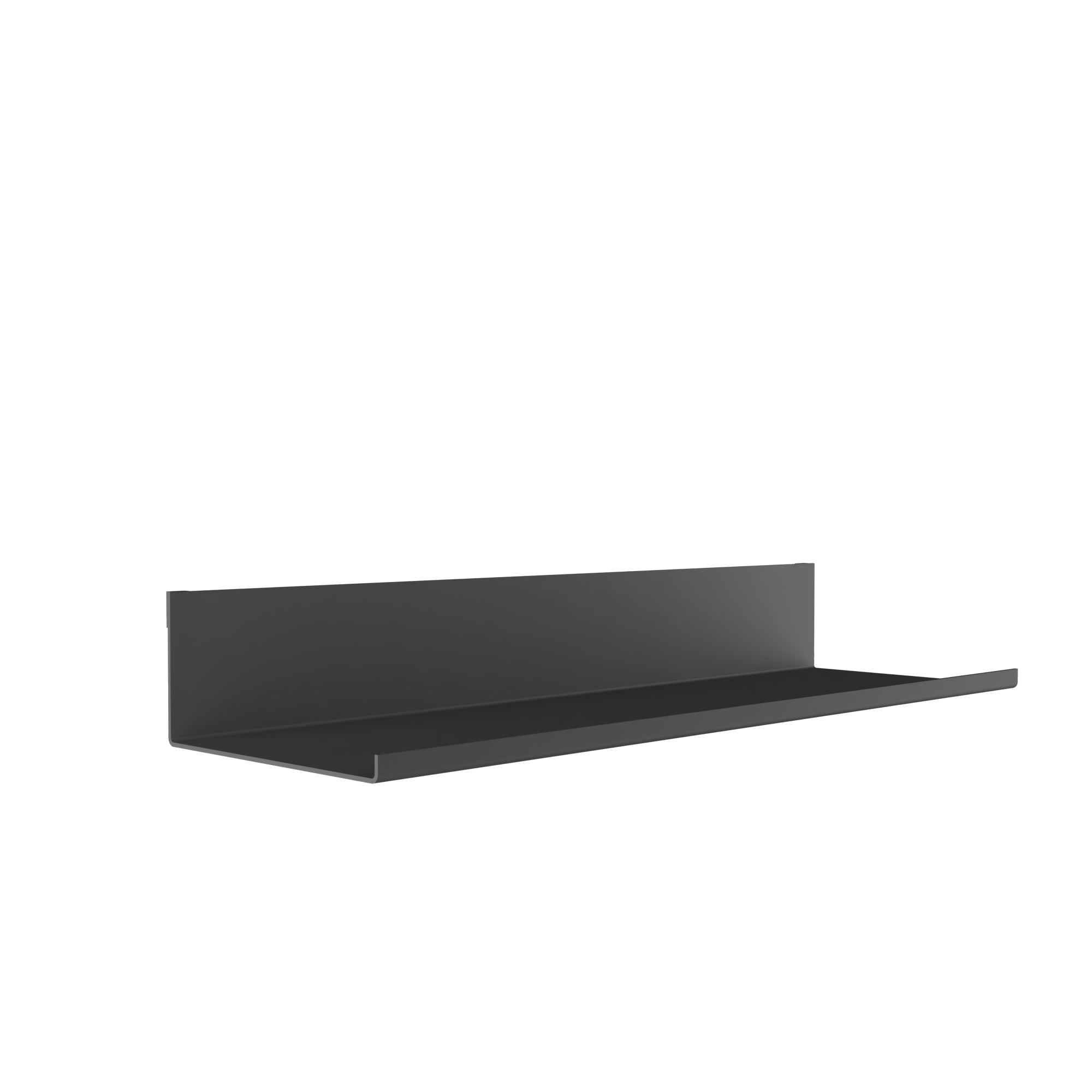 Loft Decora :: Metalowa półka Border czarna szer. 50 cm