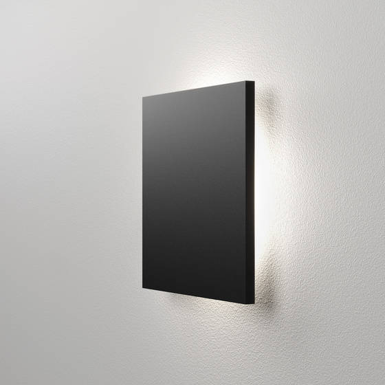 AQForm :: Lampa ścienna / kinkiet Maxi Point square 12 LED czarny struktura