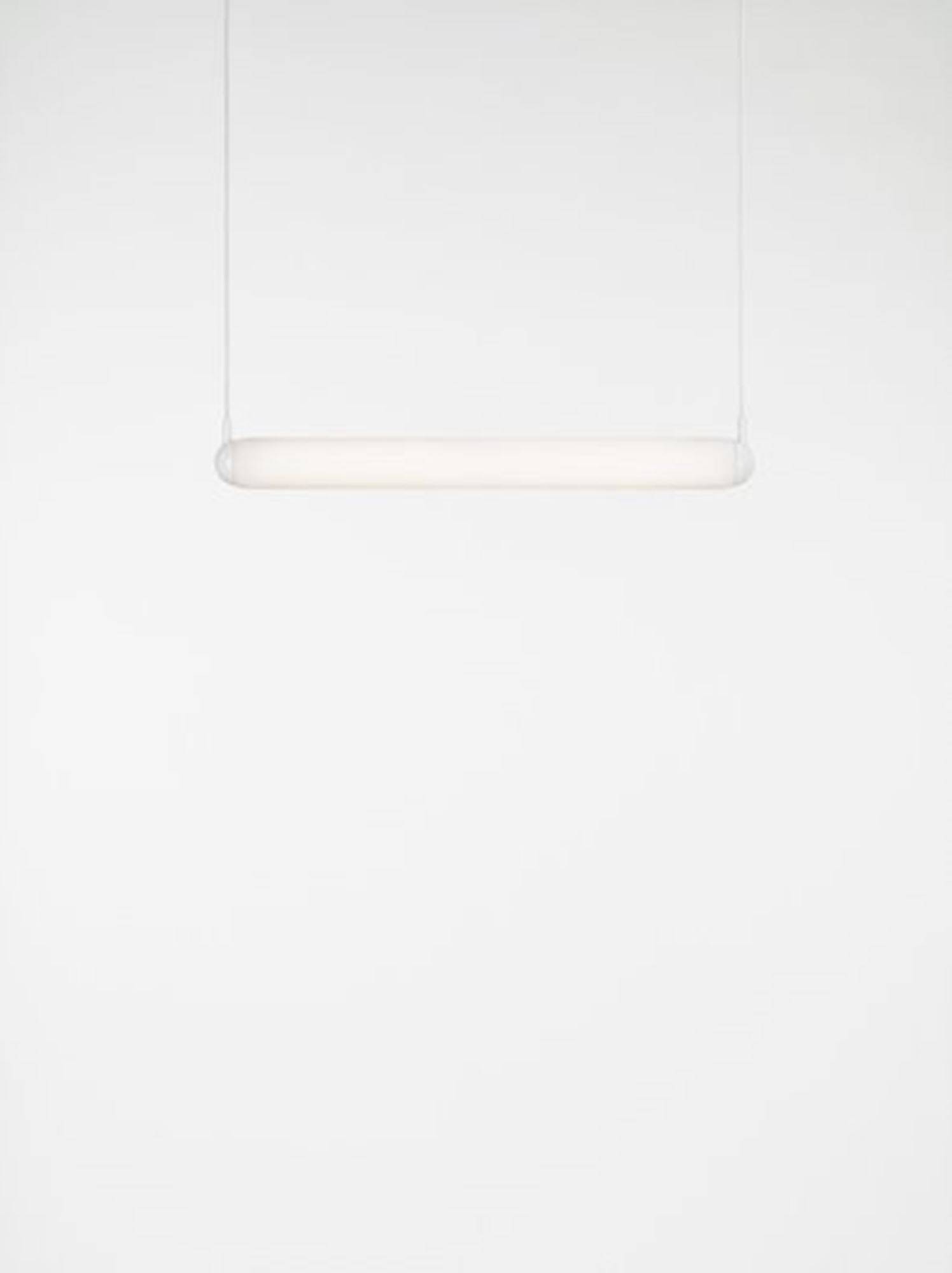 Brokis :: Lampa wisząca Puro Solo Horizontal biała szer. 83 cm