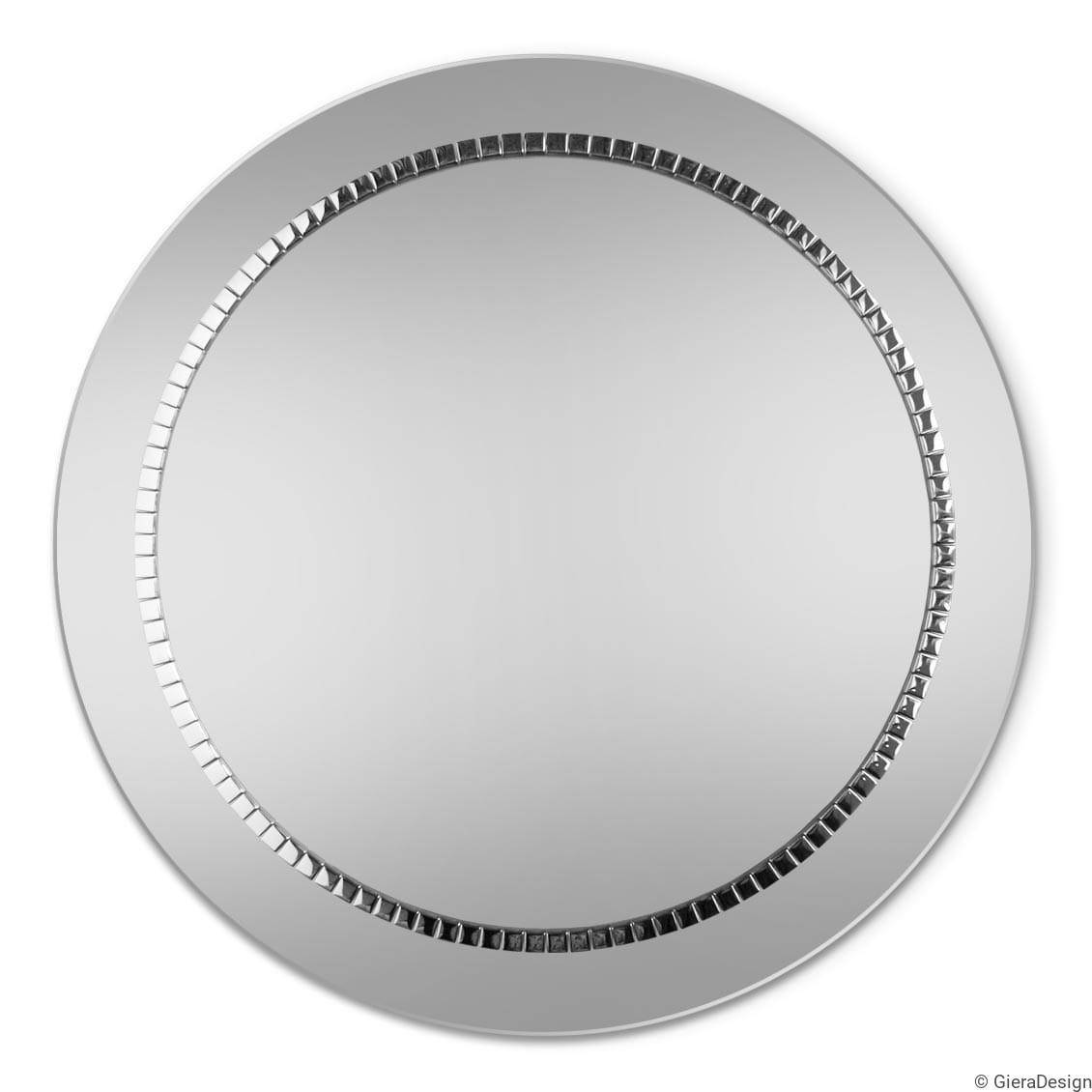 GieraDesign :: Lustro łazienkowe Bracelet okrągłe w lustrzanej oprawie śr. 60