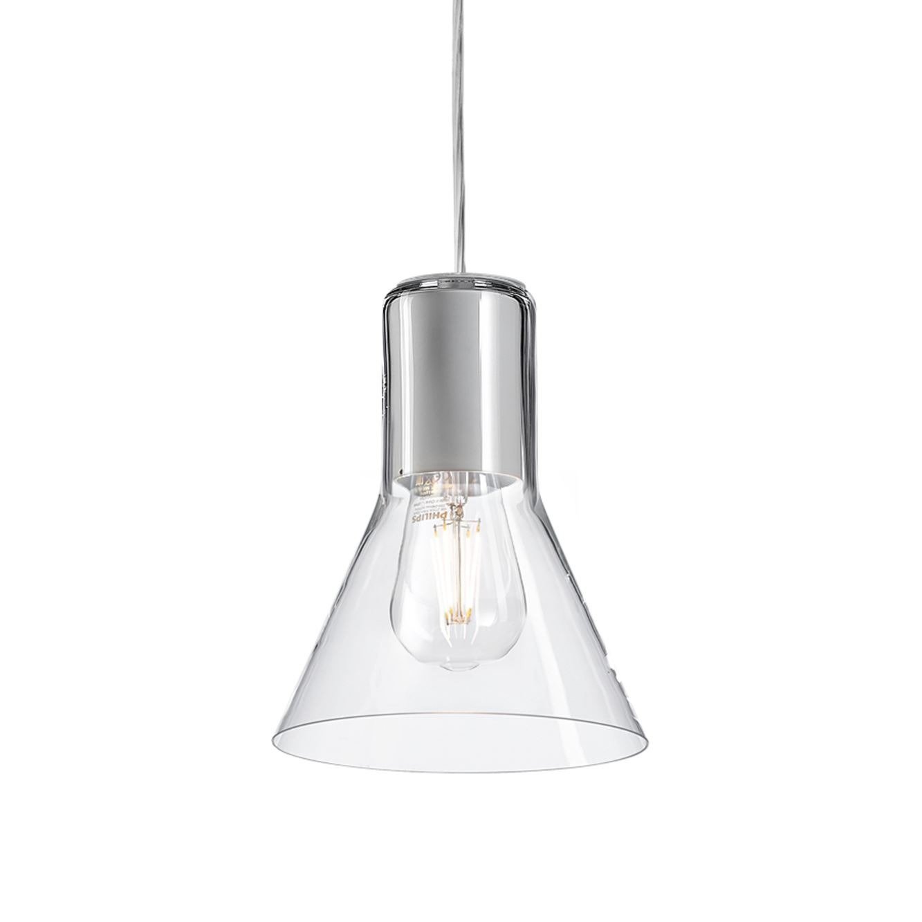 Aqform :: Lampa wisząca Modern transparentny klosz śr. 16,6 cm