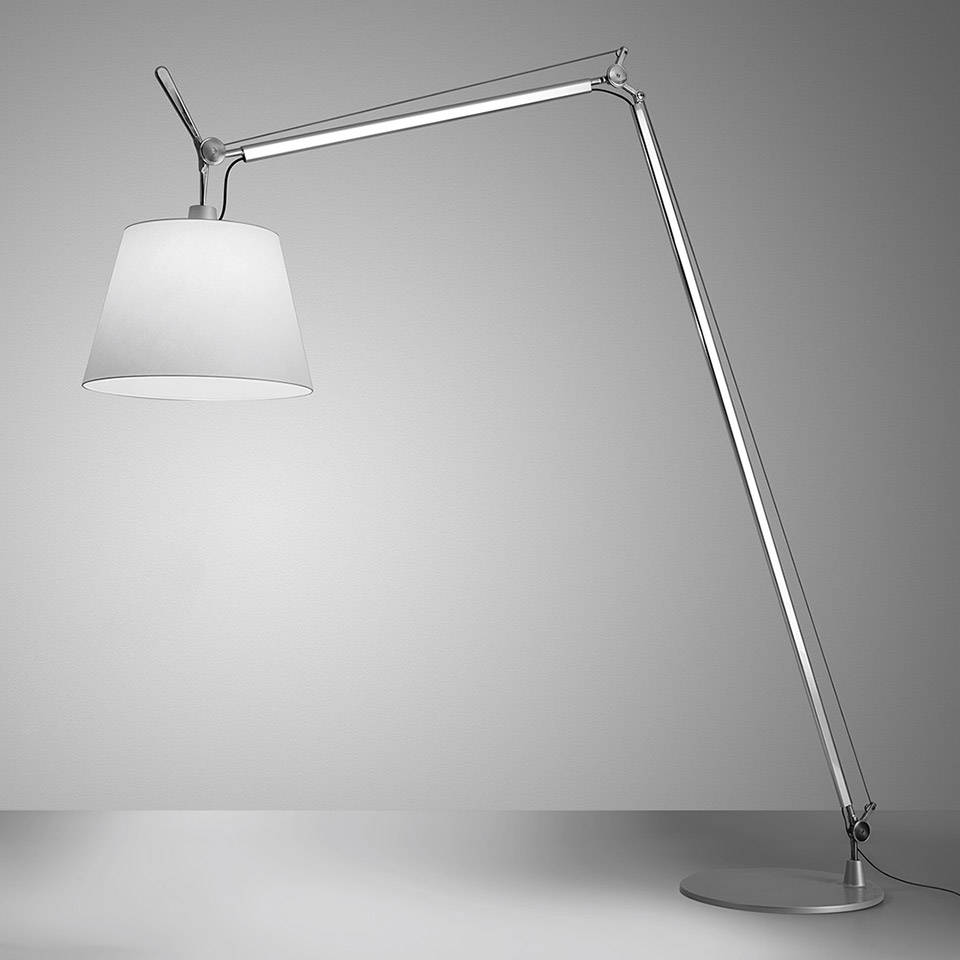 Artemide :: Lampa podłogowa Tolomeo Maxi srebrna wys. 250,5 cm