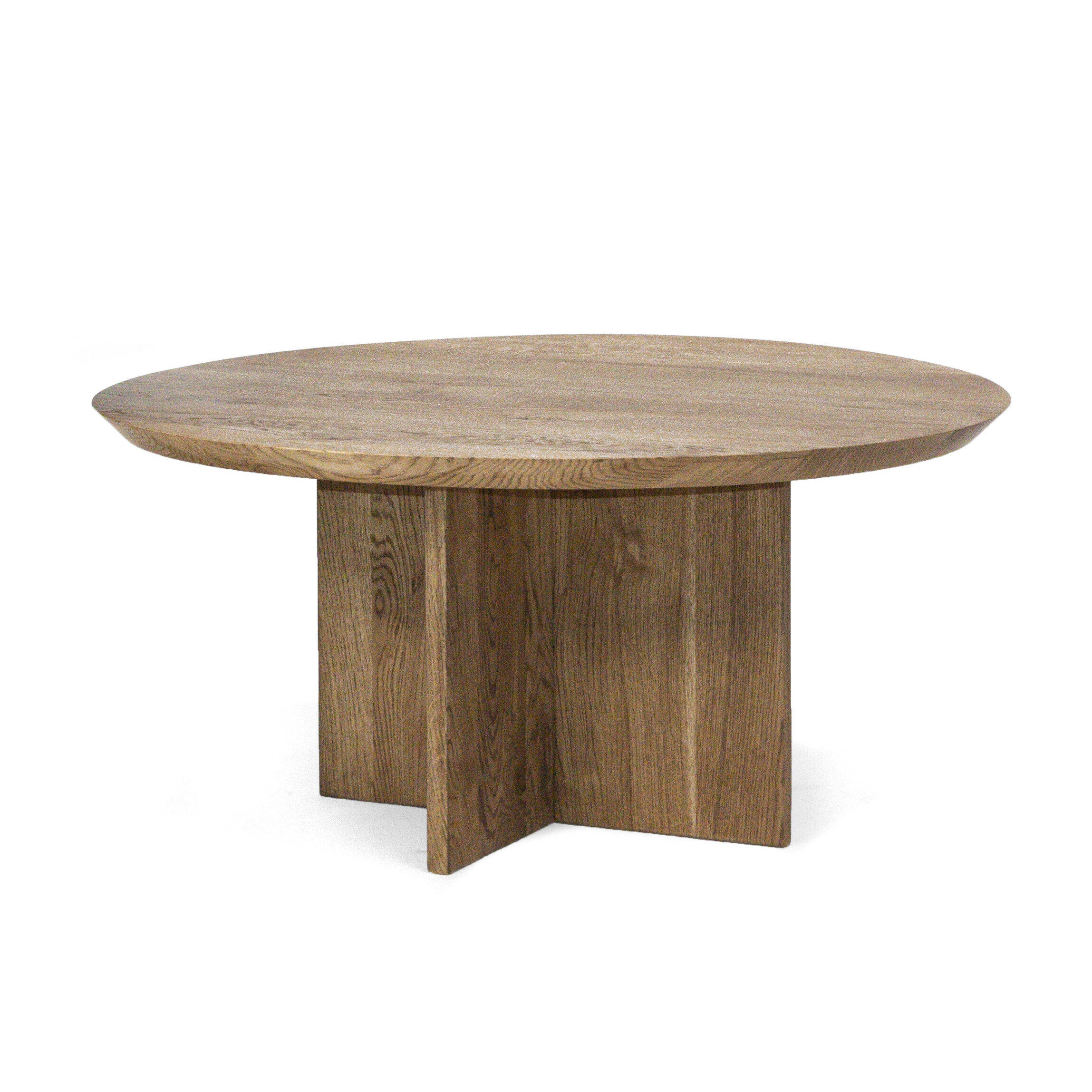 Szyszka Design :: Stolik drewniany Rosto jasnobrązowy śr. 70 cm