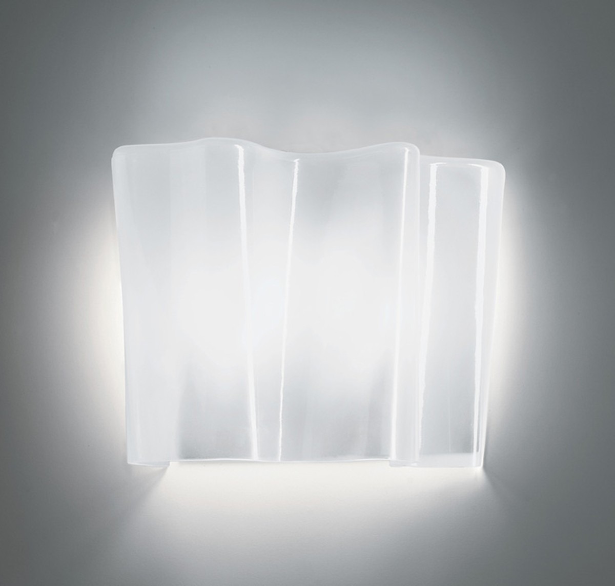 Artemide :: Lampa ścienna / kinkiet Logico Parete biały szer. 33 cm