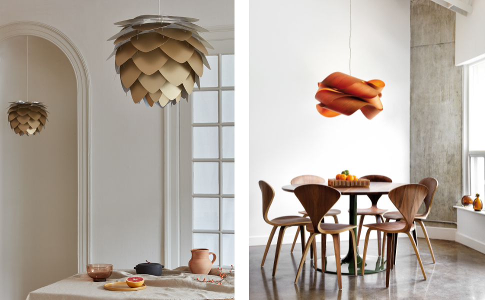 Lampy Umage nad stół do jadalni