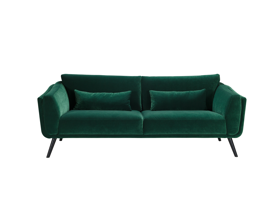 Nordic Line :: Upholstered sofa Kobe green 230x80x91