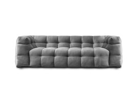 Nordic Line :: Sofa gepolstert Michelle 3 person 236x68x105cm grau