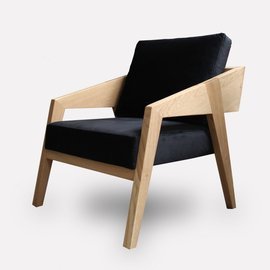 Szyszka Design :: Sessel gepolstert Piko schwarz