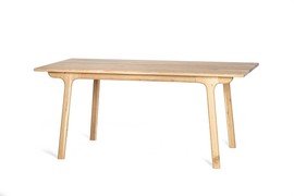Szyszka Design :: Tisch aus Holz Kiko mittlere Eiche 180/280x90 braun