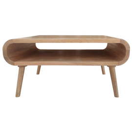 TABLE4U :: Couchtisch aus Holz Gubbe 100x50 cm karamell