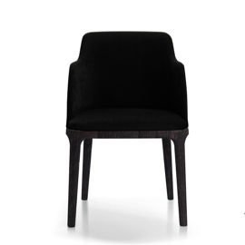 nobonobo :: Stuhl gepolstert APRIL II schwarz