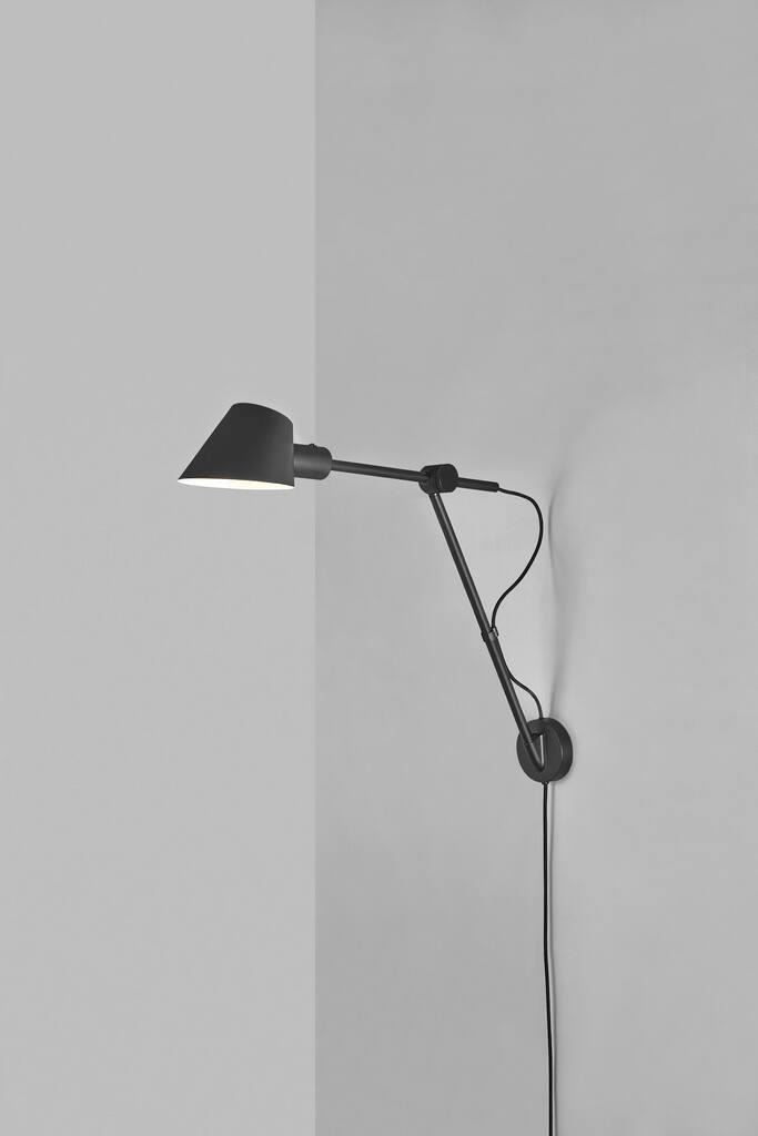 NO2020455003 aus Salon Warszawa 9design :: meblowy Stay schwarz Höhe Wandlampe | Long for the 54,5 Design People Aluminium cm