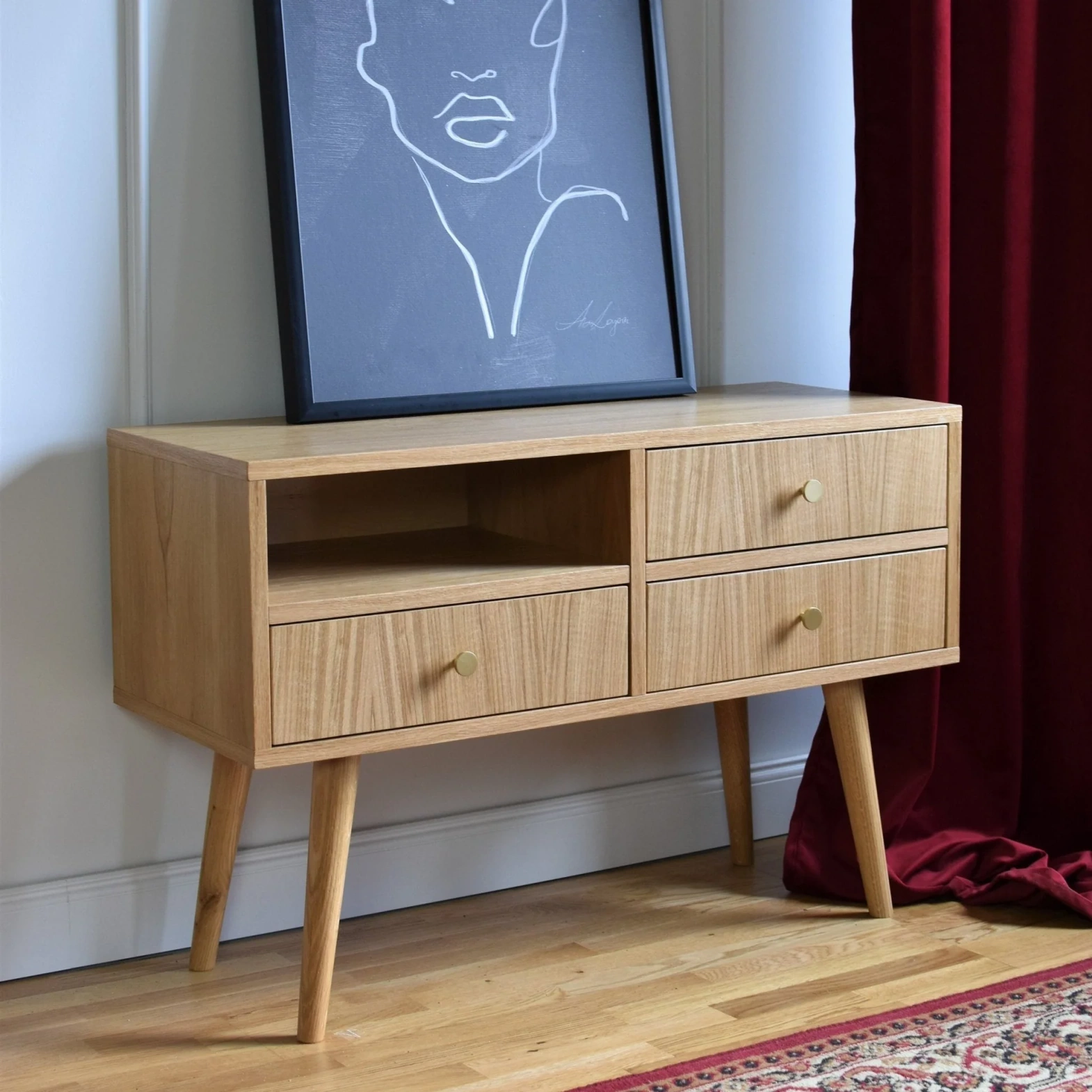 Pastform Furniture :: Drewniana komoda Wana szer. 90 cm kolor do wyboru