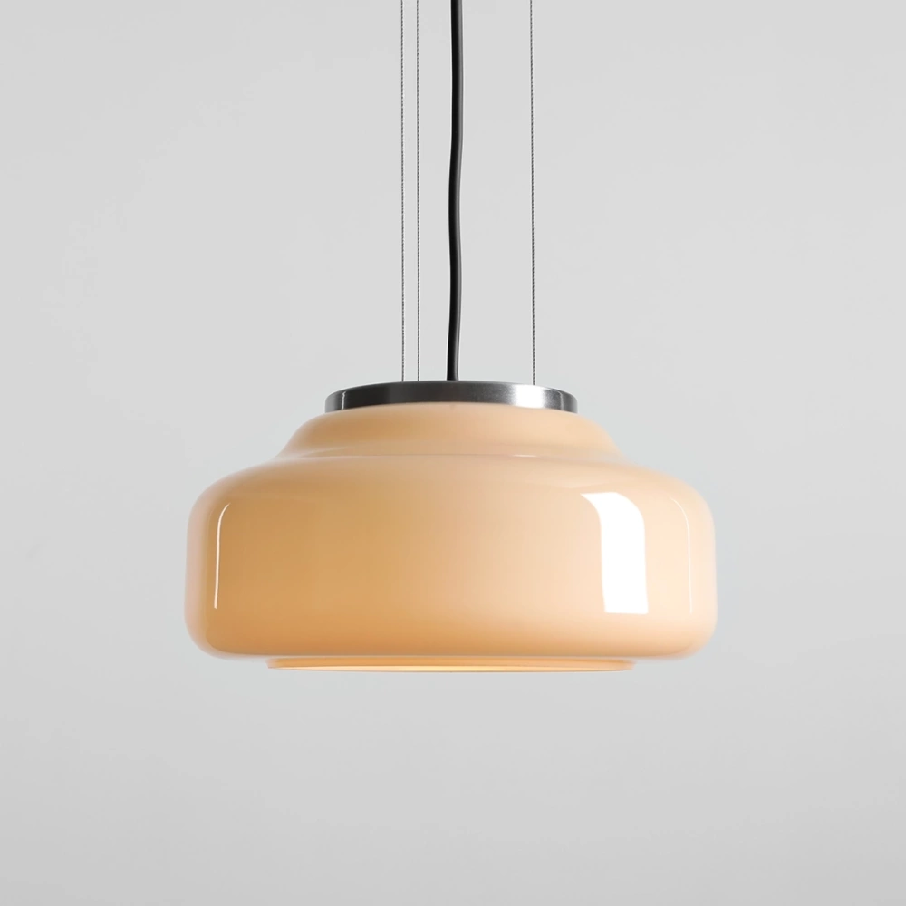 Artera :: Lampa wisząca Bonbon 2.0 Toffi rozm. M śr. 25 cm beżowa / stalowe mocowanie