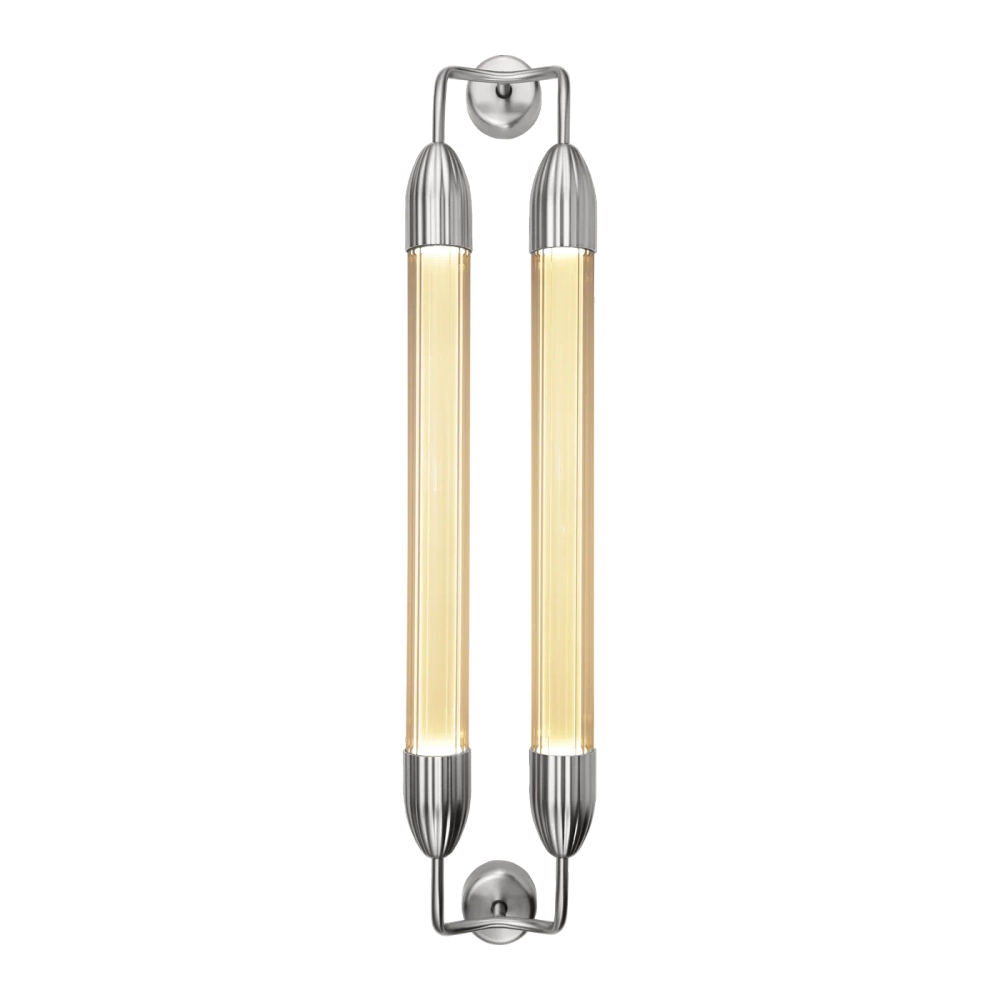Umage :: Lemon Squeeze Double Long wall lamp / sconce, height 94 cm, polished steel