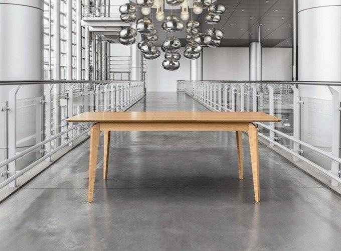 Fameg :: Tisch aus Holz Teba Milcheiche natürlich