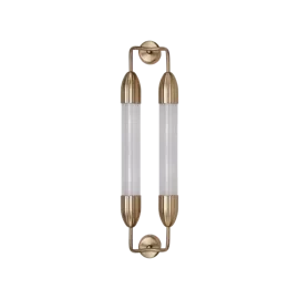 Umage :: Lemon Squeeze Double Short Wandleuchte / Wandleuchte, Höhe 77 cm, Messing poliert