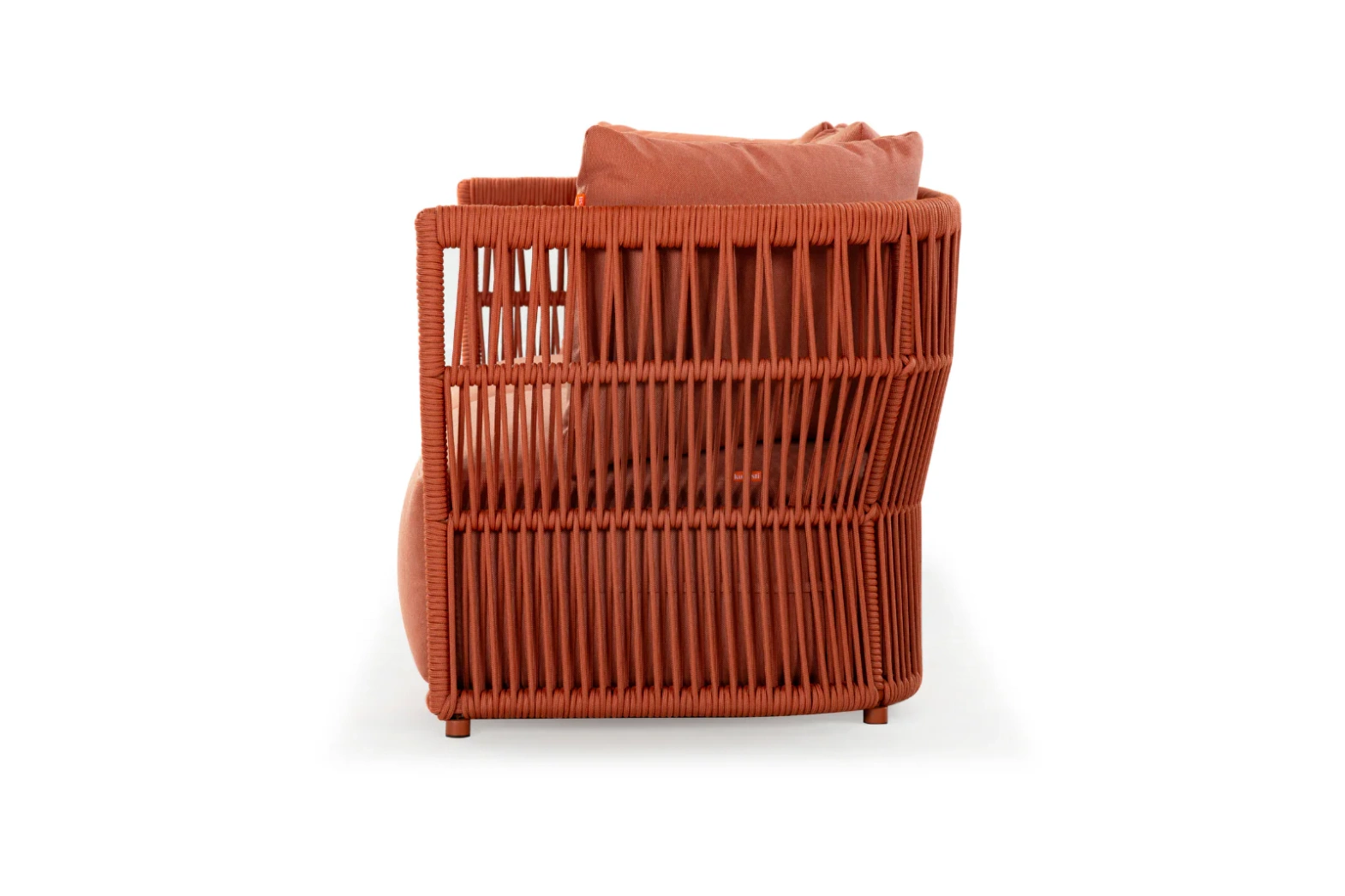 Kunesti :: Have some joy! orange garden sofa, width 190 cm