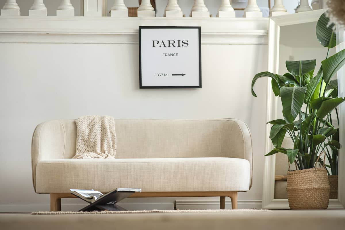 Szyszka Design :: Hoya 2-seater beige upholstered sofa, width 160 cm