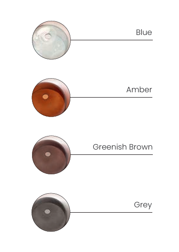 Aromas :: Betty wall lamp / sconce, diameter 40 cm, transparent glass / gold metal