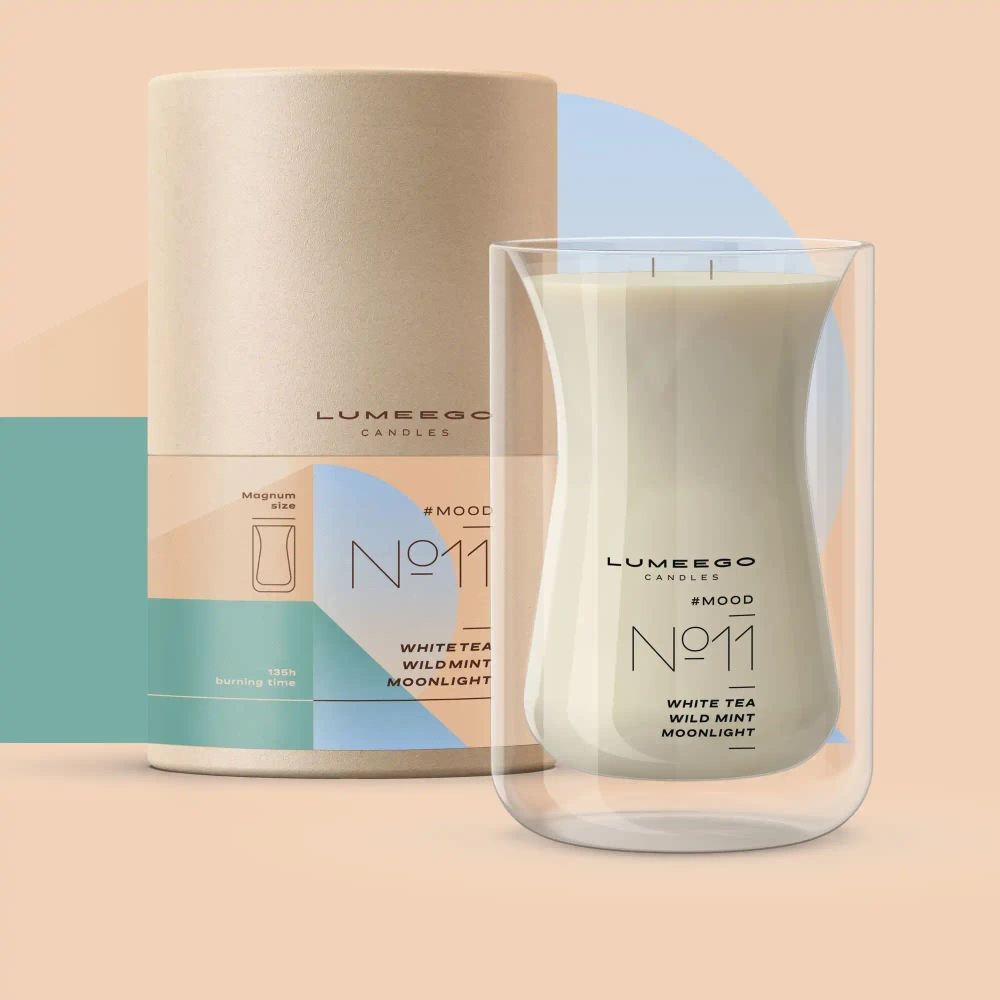 Lumeego :: Magnum XL WAVE candle (scent your choice)