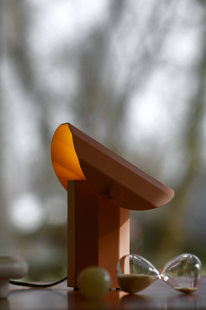 Kaspa :: Apolin table lamp, height 18 cm, pink