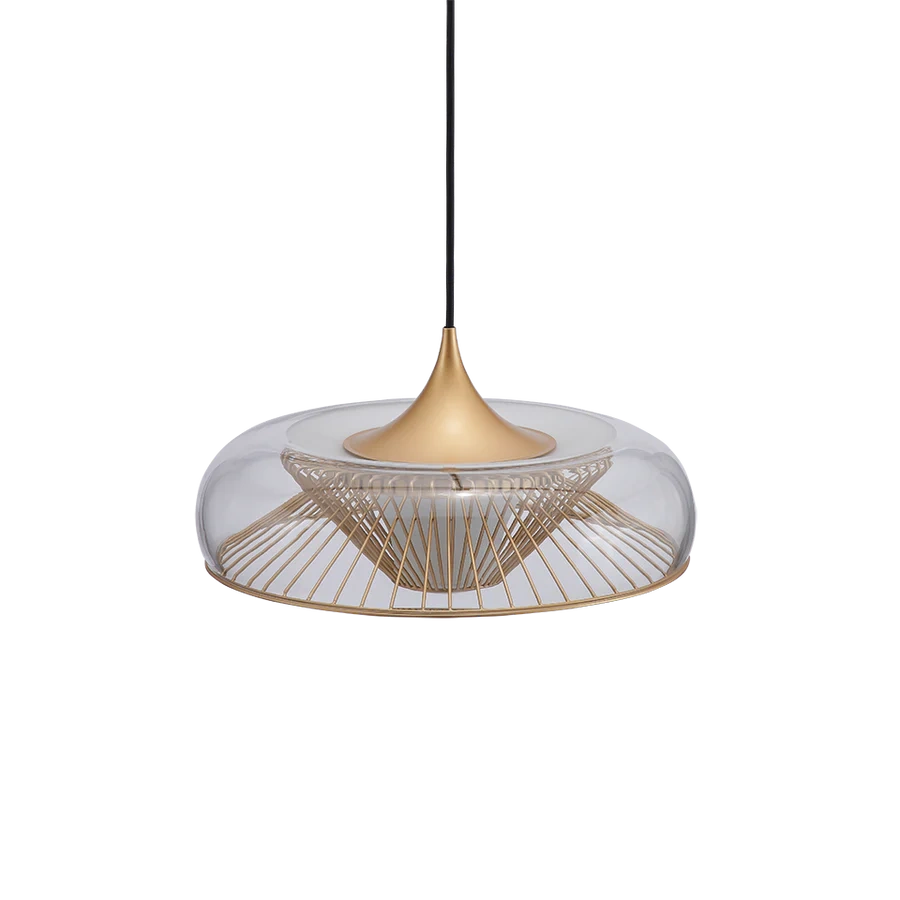 Umage :: Chordis Pendelleuchte, Durchmesser 37,7 cm, Messing transparent (nur Schirm)