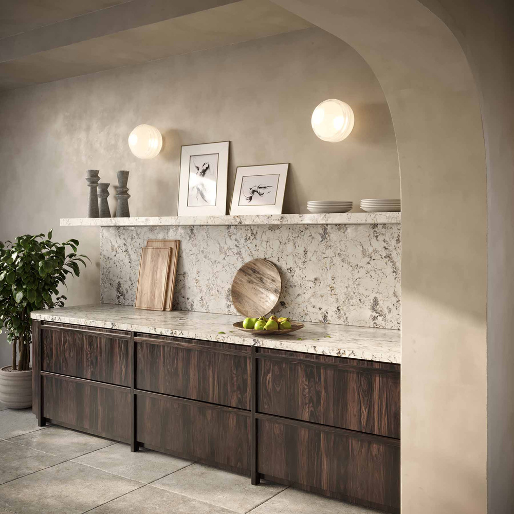 Embassy Interiors :: Saturn Wand-/Deckenleuchte, Durchmesser 25 cm, Weißmessing