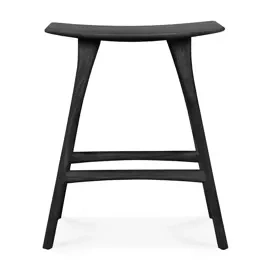 Ethnicraft :: Barstool Osso black H: 67 cm