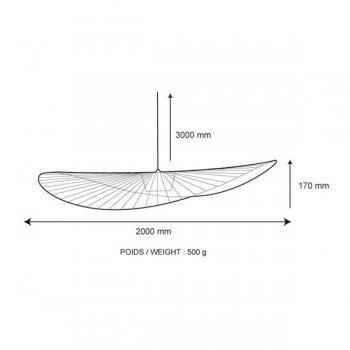 Petite Friture :: Hängelampe Kupfer Vertigo Durchmesser 200 cm