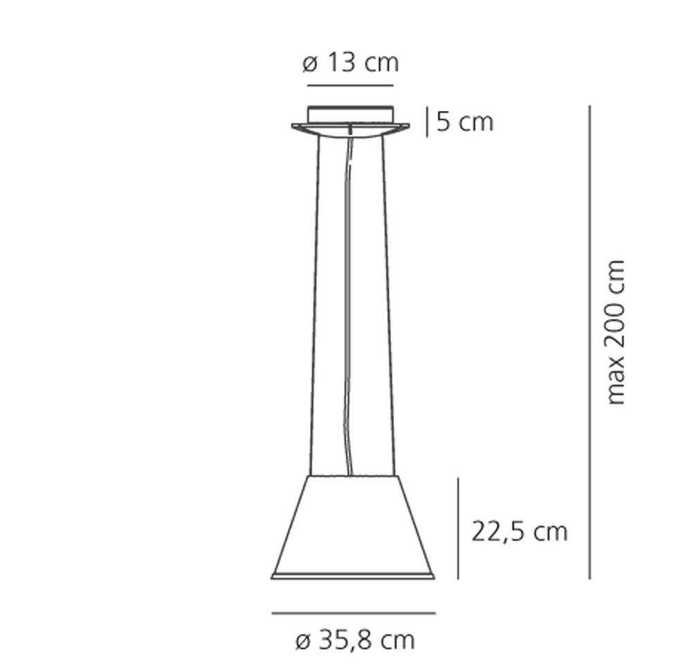 Artemide :: Lampa wisząca Choose pergamin śr. 36 cm